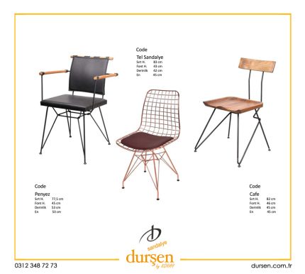 Penyez Metal Sandalye