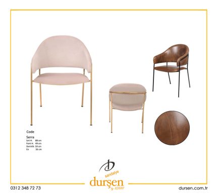 Serra Metal Sandalye